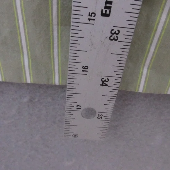 Tuckernuck Pomander Place Rohan Shirt Dress Small Green Stripe Pockets Shift NWT - Picture 10 of 13